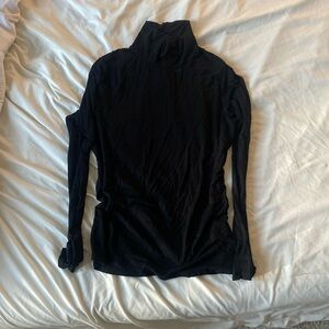 Black turtle neck